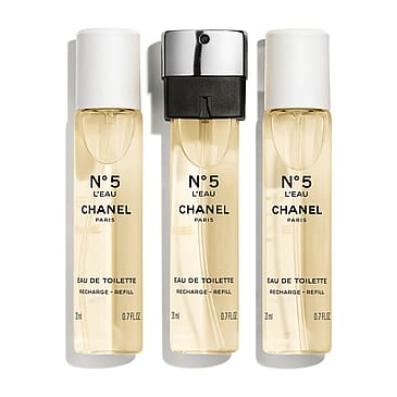 CHANEL Twist and Spray Refill-sæt – Eau de Toilette 3 x 20 ml