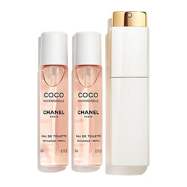 CHANEL EAU DE TOILETTE TWIST AND SPRAY 3 x 20 ml