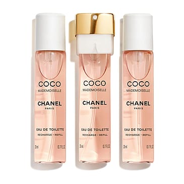 CHANEL EAU DE TOILETTE TWIST AND SPRAY 3 x 20 ml