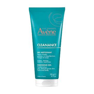 Avène Cleanance Mattifying Cleansing Gel 200 ml