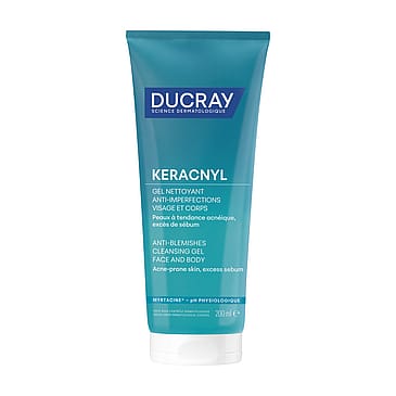 Ducray Keracnyl Anti-Blemish Foaming Cleansing Gel 200 ml