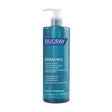 Ducray Keracnyl Anti-Blemish Foaming Cleansing Gel 400 ml