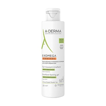 A-DERMA Exomega Control Anti-Scratching Foaming Gel 200 ml
