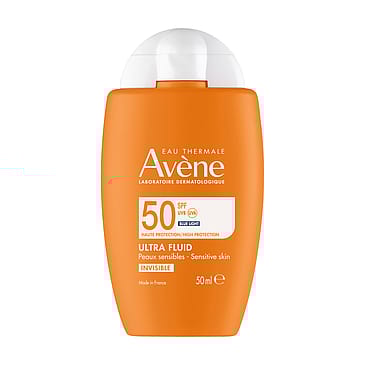 Avène Ultra Fluid Invisible SPF50 Face Suncare 50 ml