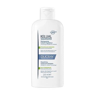 Ducray Kelual Squanorm Shampoo for Oily Dandruff 200 ml