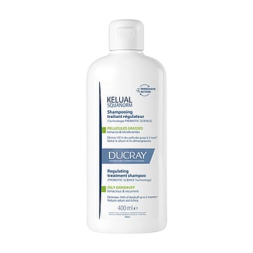 Ducray Kelual Squanorm Shampoo for Oily Dandruff 400 ml