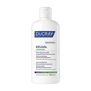 Ducray Kelual Squanorm Shampoo for Oily Dandruff 400 ml
