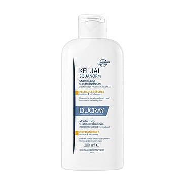 Ducray Kelual Squanorm Shampoo for Dry Dandruff 200 ml