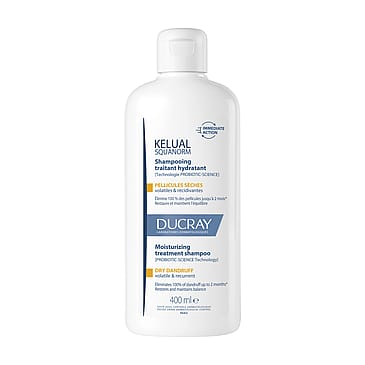 Ducray Kelual Squanorm Shampoo for Dry Dandruff 400 ml
