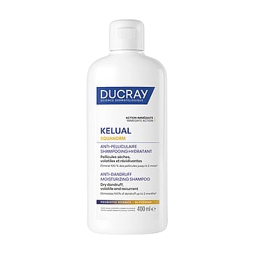 Ducray Kelual Squanorm Shampoo for Dry Dandruff 400 ml