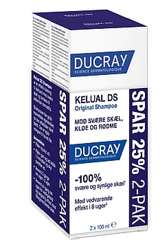 Ducray Kelual DS Original Anti-Dandruff Treatment Shampoo Duopack 2x100 ml 2 x 100 ml
