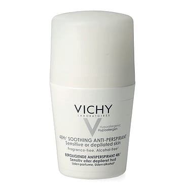 Vichy Antiperspirant Deodorant Roll-On 48H Fragrance Free 50 ml