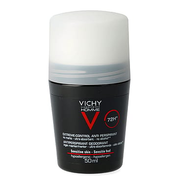 Vichy Homme Antiperspirant Deodorant Roll-On 72H 50 ml
