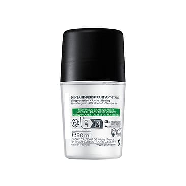 Vichy Homme Anti-Stains Deodorant 48H 50 ml