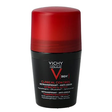 Vichy Homme Clinical Control 96HR Antiperspirant Roll-On 50  ml