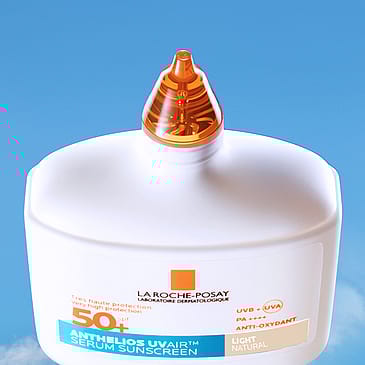 La Roche-Posay Anthelios UVAir Serum Sunscreen Tinted Light SPF50+ 50 ml
