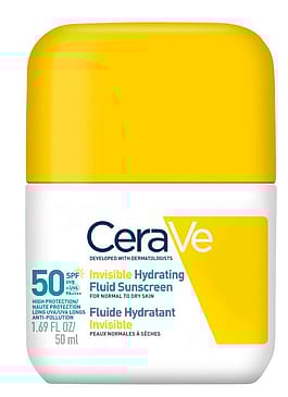 CeraVe Invisible Hydrating Fluid Sunscreen SPF50 50 ml