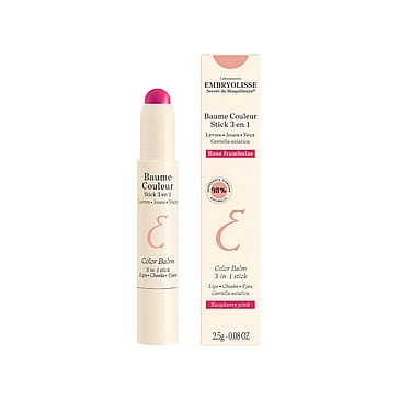 Embryolisse Color Balm 3-In-1 Stick RASPBERRY PINK