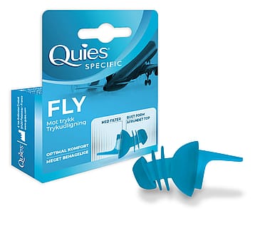 Quies Fly Ørepropper 1 Sæt Voksen