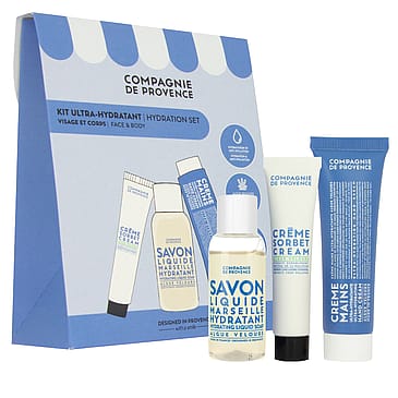COMPAGNIE DE PROVENCE SAVON Discovery Kit Ultra Hydrating Body Kit 75 ml