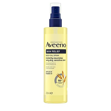 Aveeno Skin Relief Body Oil Spray 200 ml