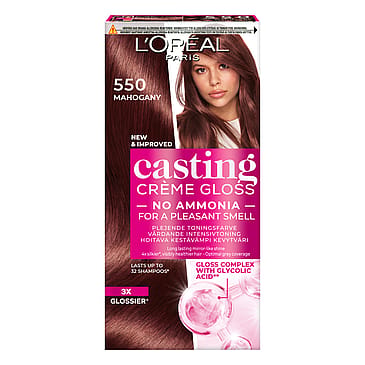 L'Oréal Paris Casting Crème Gloss Semi-Permanent Color 550 Mahogany