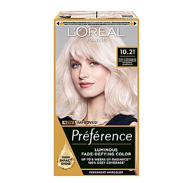 L'Oréal Paris Préférence Hårfarve 10.21 Stockholm Light Pearl Blond