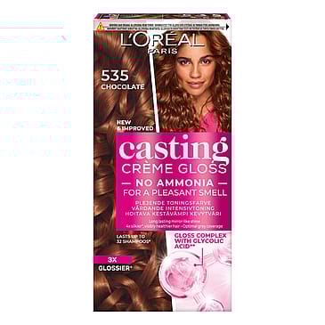 L'Oréal Paris Casting Crème Gloss Semipermanent Hårfarve 535 Chocolate