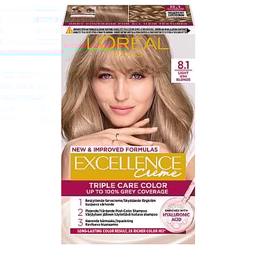 L'Oréal Paris Excellence Creme 8.1 Lysblond