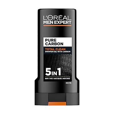 L'Oréal Paris Men Expert Pure Carbon Total Clean Shower Gel 300 ml