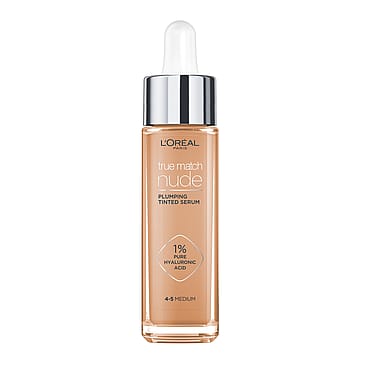L'Oréal Paris True Match Nude Plumping Tinted Serum Medium 4-5