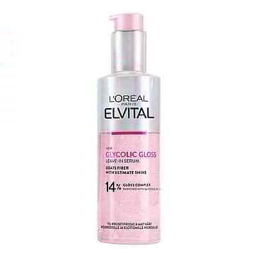 L'Oréal Paris Glycolic Gloss, Blød- og Glansgivende Leave-in Serum 150 ml