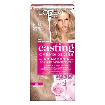 L'Oréal Paris Casting Crème Gloss Semi-Permanent Color 810 Pearly Blonde
