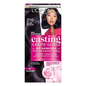 L'Oréal Paris Casting Crème Gloss Semi-Permanent Color 210 Blue Black