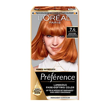 L'Oréal Paris Préférence Permanent Color 7.4 Mango Copper
