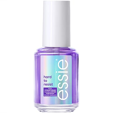 essie hard to resist glow & shine nail strengthener sheer violet