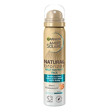 Garnier Ambre Solaire Natural Bronzer Self-Tan Mist Face 75 ml