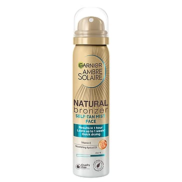 Garnier Ambre Solaire Natural Bronzer Self-Tan Mist Face 75 ml