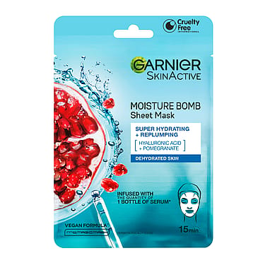 Garnier SkinActive Moisture Bomb Super Hydrating & Replumping Sheet Mask 1 stk.