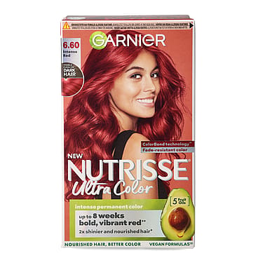 Garnier Nutrisse Ultra Color Permanent Color 6.60 Intense Red