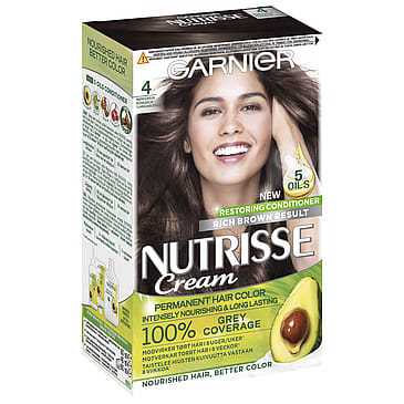 Garnier Nutrisse Ultra Créme Permanent Color 4 Dark Brown