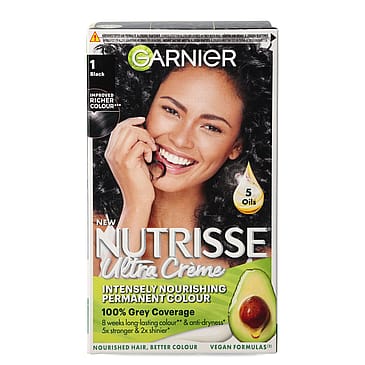 Garnier Nutrisse Ultra Créme Permanent Color 1 Black