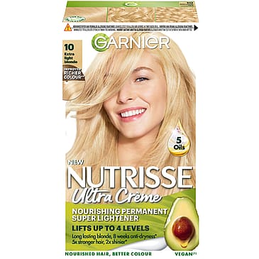Garnier Nutrisse Ultra Créme Permanent Color 10 Extra Light Blonde