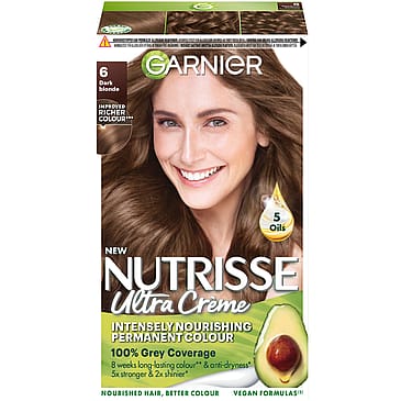 Garnier Nutrisse Ultra Créme Permanent Color 6 Dark Blonde