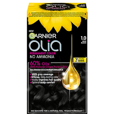 Garnier Olia Permanent Color 1.0 Deep Black