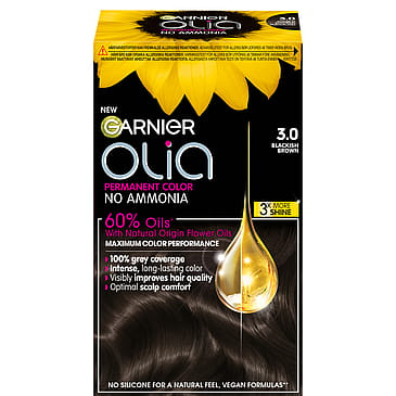 Garnier Olia Permanent Color 3.0 Blackish Brown