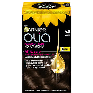 Garnier Olia Permanent Color 4.0 Dark Brown