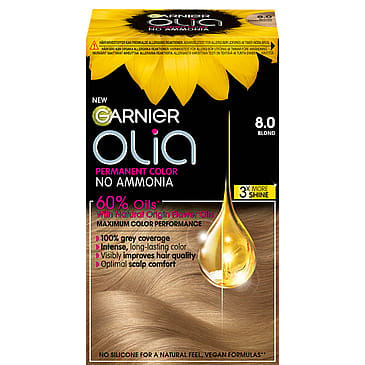 Garnier Olia Permanent Color 8.0 Blond