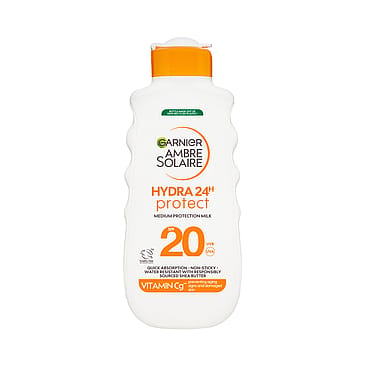 Garnier Ambre Solaire Hydra 24H Protect Sun Protecting Milk SPF20 175 ml