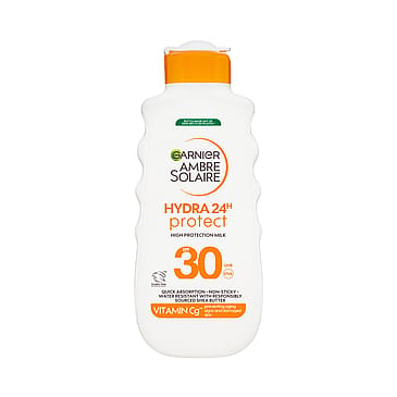 Garnier Ambre Solaire Hydra 24H Protect Sun Protecting Milk SPF30 175 ml